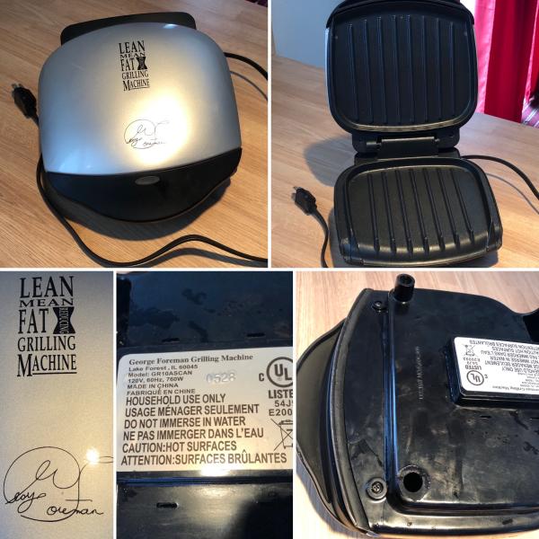 Small George Foreman grill