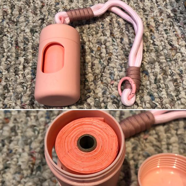 Poop bags & holder